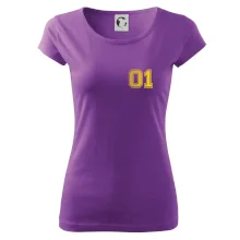 King - Queen - 01 dres - zlatá potlač King - Queen - 01 dres - zlatá potlač