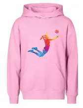 Volejbalista/Volejbalistka splash s loptou