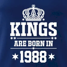 Kings are born in 1988