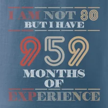 80 years 959 months of experience