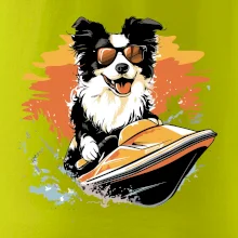 Border Kólia na vodnom skútri