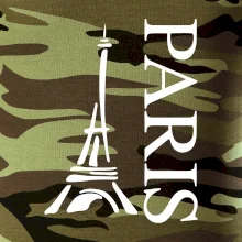 Paris nápis Eiffelovka na výšku