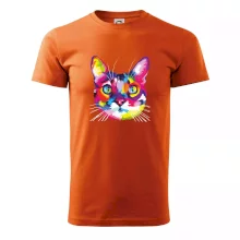 Mačka dúhová hlava