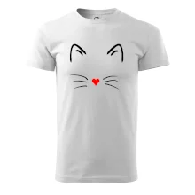 Mačka - srdce namiesto nosa Mačka - srdce namiesto nosa