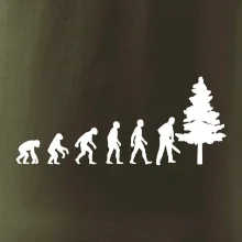 Evolúcia drevorubač - píla a strom