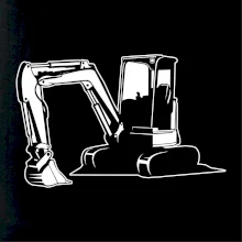 Bager bez nápisu čiernobiely