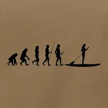 Evoluce paddleboard žena