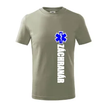 Nápis Záchranár + hviezda