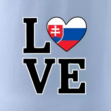 Love Slovenská vlajka Love Slovenská vlajka