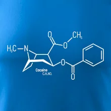 Molekulárna štruktúra Cocaine Kokaín