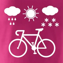 Cyklista za každého počasia