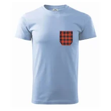 Flanelové triko červené