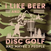I like beer and disc golf