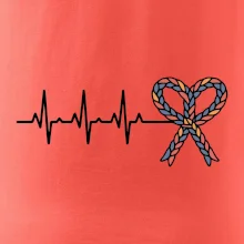 EKG srdce veľká noc