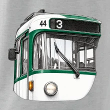 Detail čela T3R SLF tečkovaná perokresba