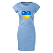 Ukrajina srdce vlajka Ukrajina srdce vlajka