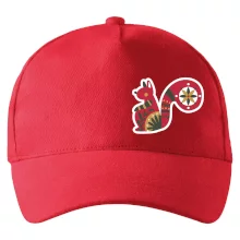 Folklór na prsníku veverička