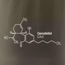 Molekulárna štruktúra CBD (Canabidiol)