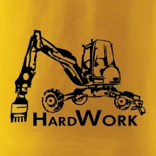 Hard Work kráčajúce rýpadlo