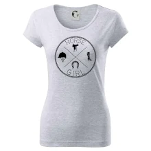 Horse Girl kruh Horse Girl kruh