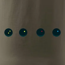 Evolution squash ball