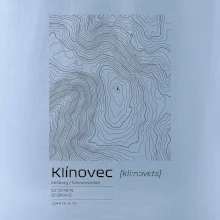 Klínovec - vrstevnice v obdĺžniku