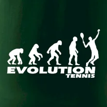 Evolúcia tenis chlapec
