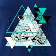 Biely nosorožec (Pecka design)