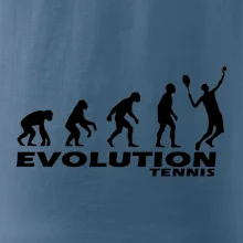Evolúcia tenis chlapec