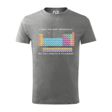 I wear this shirt periodically but only when I'm in my element I wear this shirt periodically but only when I'm in my element