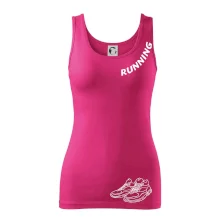 Running nápis šikmo