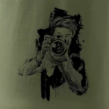 Fotograf kreslený ceruzkou