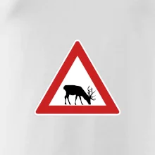 Dopravná značka - Pozor žreb