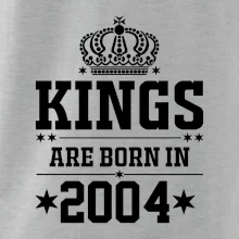 Kings are born in 2004