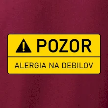 Pozor alergia na debilov