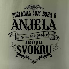 Požiadal som Boha o anjela a on mi poslal moju svokru