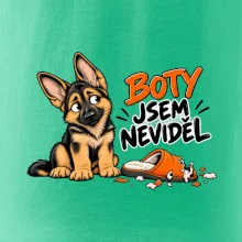 Boty jsem neviděl - štěně vlčáka