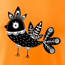 Vtáčik čiernobiely folklór Vtáčik čiernobiely folklór