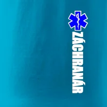 Nápis Záchranár + hviezda