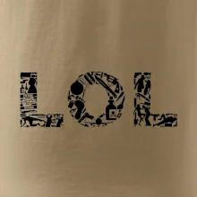 LOL nápis LOL nápis