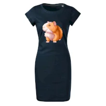 Morča - kreslené, bielo oranžové