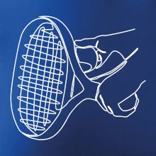 Tenisová raketa jedným ťahom