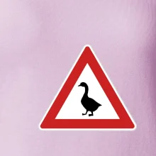 Dopravná značka - Pozor hus