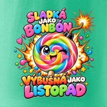 Sladké duhové lízátko s výbušnou náladou