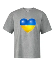 Ukrajina srdce vlajka