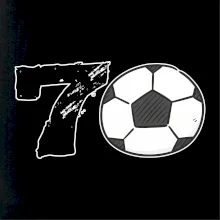 Futbal okrúhle narodeniny 70
