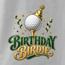 Narozeninové birdie s golfovým míčkem