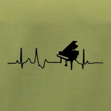 Piano ekg - krídlo