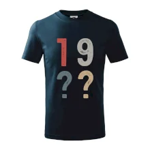 Vintage číslica - vlastný rok