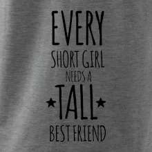 Every short girl needs a tall best friend
